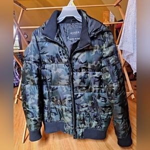 Guess Camo Bomber Jacket